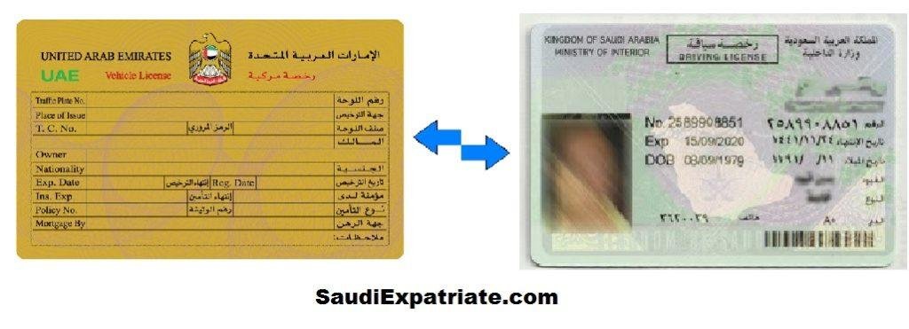 Steps to convert your UAE Driving License to Saudi Driving License