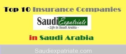 List of Top 10 Insurance Companies in Saudi Arabia-SaudiExpatriate.com