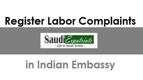 Indians in Saudi can Submit Complaints on Labor Advisor-SaudiExpatriate.com