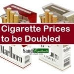 Cigarette Prices to be Doubled from Sunday-SaudiExpatriate.com