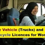 Heavy Vehicle (Trucks) and Motorcycle Licences for Women-SaudiExpatriate.com