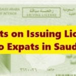 Limits on Issuing license to Expatriates in Saudi Arabia-SaudiExpatriate.com