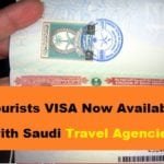Tourist VISA Now Available in Travel Agencies