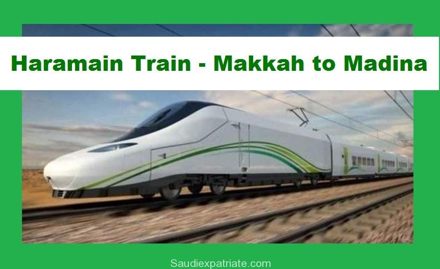 Haramain Train from Makkah to Madina from Sept 2018-SaudiExpatriate.com