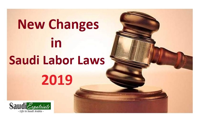 New Changes Saudi Labor Laws in 2019