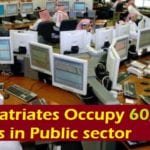 Expatriates occupy 60,000 Jobs in Public sector-SaudiExpatriate.com
