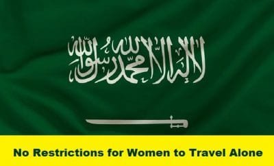 No Restrictions on Women Travelling Now in Saudi-SaudiExpatriate.com