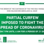 Curfew from 7 PM to 6 AM for 21 days in Saudi Arabia-SaudiExpatriate.com