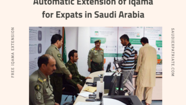 Automatic Extension of Iqama for Expats in Saudi Arabia