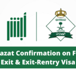 Expired Final Exits, Exit Re-ReEntry Visa Confirmation from Jawazat
