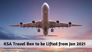 KSA Travel Ban to be Lifted from Jan 2021-SaudiExpatriate.com