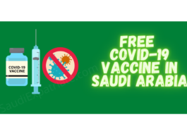Free COVID-19 VACCINE in Saudi ARABIA