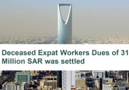 Deceased Expat Workers Dues of 31 Million SAR was settled-SaudiExpatriate.com
