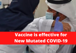Vaccine is effective for New Mutated COVID-19