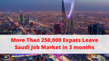 More Than 250,000 Expats Leave Saudi Job Market in 3 months - SaudiExpatriate.com