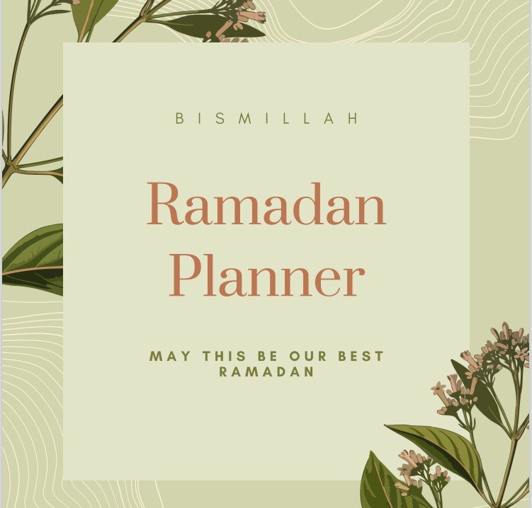 Best Detailed Ramadan Planner SaudiExpatriate.com