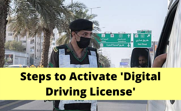 Steps to Activate Digital Driving License in Asbher