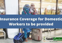 Insurance Coverage for Domestic Workers to be provided