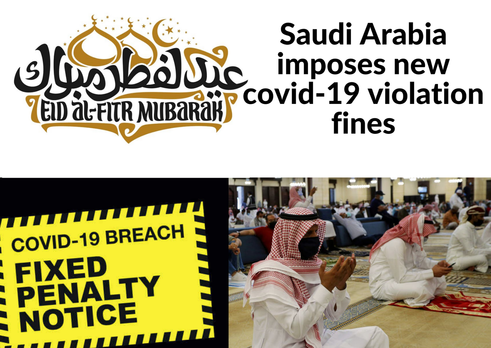 Saudi Covid -19 fines for violations