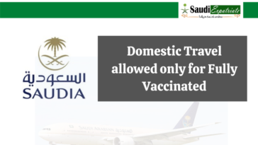 Domestic Travel allowed only for Fully Vaccinated