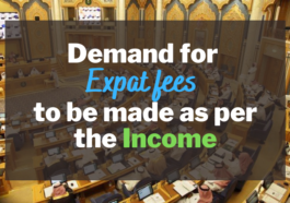 Demand for Expat fees to be made as per the Income