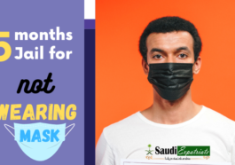Five months Jail for not Wearing Mask