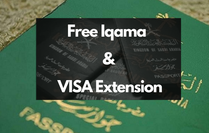 Free Iqama & VISA Extension