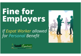 Fine for Employers, if Expat Worker allowed for Personal Benefit