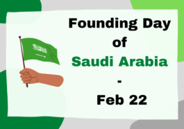 Founding Day of Saudi Arabia - Feb 22 SaudiExpatriate