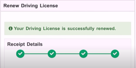 Saudi driving license renewal fee